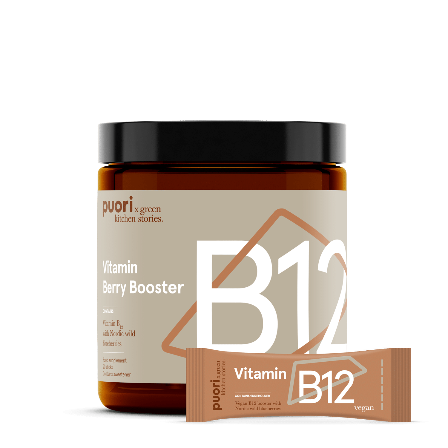 B12 – Berry Booster with vitamin B12 – 10 weeks supply
