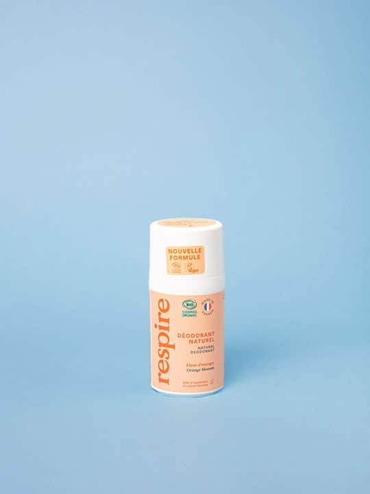 Natural Roll-On Deodorant Orange Blossom Certified Organic 50ml
