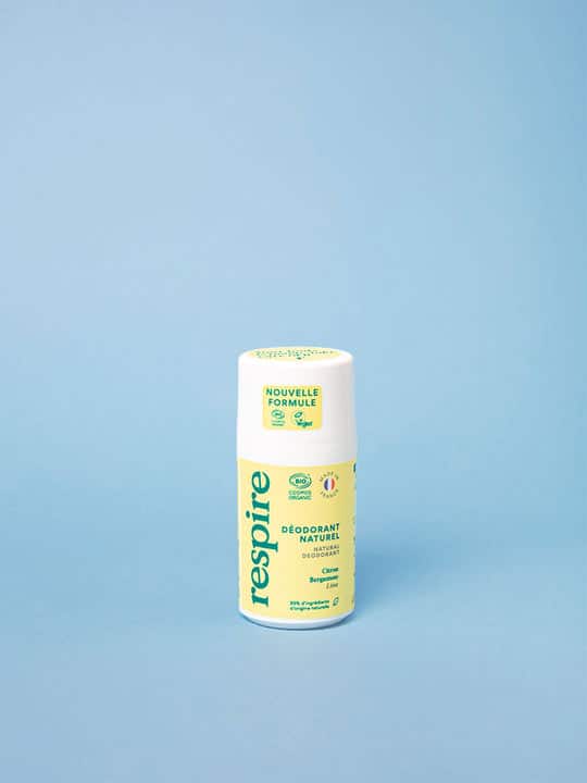 Lemon Bergamot Natural Roll-On Deodorant Certified Organic 50ml