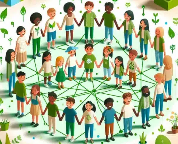 Groupe de l'association mon eco pote