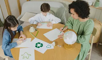 Image d'un atelier pour enfants de l'association myecobestfriend
