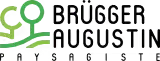 Logo Brugger, entreprise de paysagisme spécialisée dans l'aménagement des jardins
